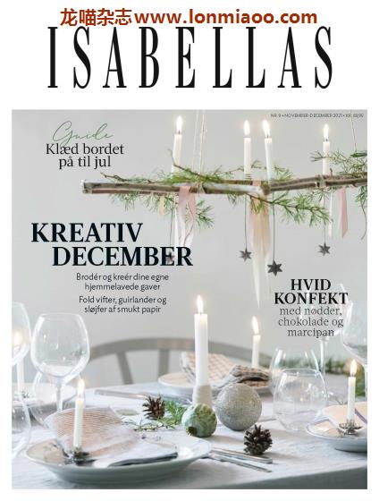 [丹麦版]Isabellas 室内装饰与花园 PDF电子杂志 2021年 Nr.9